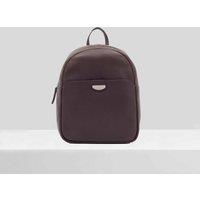 Dents Women's Lorenna Leather Backpack in Chocolate