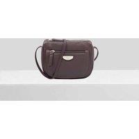 Dents Women's Maeve Leather Cross Body Bag in Chocolate