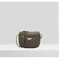 Dents Women's Maeve Leather Cross Body Bag in Olive