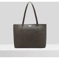 Dents Women's Fenella Leather Tote Bag in Olive