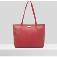 Dents Women's Fenella Leather Tote Bag in Raspberry