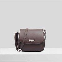 Dents Women's Zinnia Leather CrossBody Bag in Chocolate