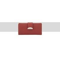 Dents Women's Carman Leather Purse in Red