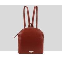 Dents Women's Evangeline Leather Backpack in Raspberry