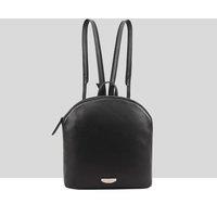 Dents Women's Evangeline Leather Backpack in Navy