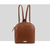 Dents Women's Evangeline Leather Backpack in Brown