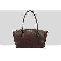 Dents Women's Felicity Leather Tote Bag in Chocolate