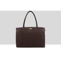 Dents Women's Aveline Leather Bag in Chocolate