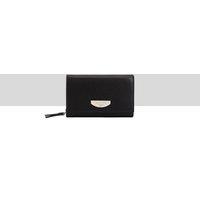 Dents Women's Lavinia Leather Purse in True Black