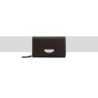 Dents Women's Lavinia Leather Purse in Chocolate