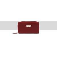 Dents Women's Henrietta Leather Purse in Raspberry