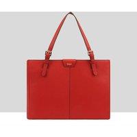 Paul Costelloe Women's Argo Leather Shoulder Bag in Red
