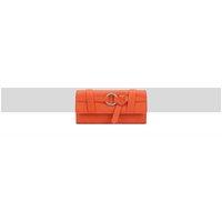 Dents Women's Renata Leather Purse in Orange