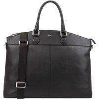 Paul Costelloe Women's Malka Leather Weekender Bag in Black