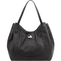 Paul Costelloe Women's Bolivar Leather Shoulder Bag in Black