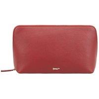 Paul Costelloe Women's Lahn Leather Pouch in Red
