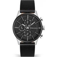 Police Men's PEWJF2195040 Barter 44mm Quartz Watch in Black