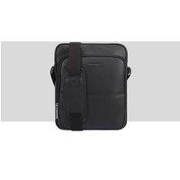 Paul Costelloe Men's Nevada Leather Manbag in Black