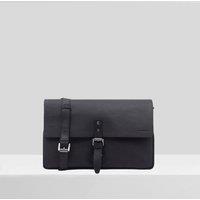 Paul Costelloe Men's Calico Leather Manbag in Black