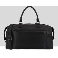 Paul Costelloe Men's James Leather Holdall Bag in Black