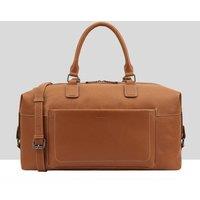 Paul Costelloe Men's James Leather Holdall Bag in Brown