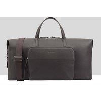 Paul Costelloe Men's Bellagio Leather Holdall Bag in Grey