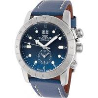 Glycine Men's GL0151 Airman 42mm Quartz Watch in Blue
