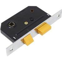 Yale Essentials 3 Lever Sashlock in Silver