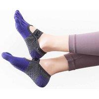 Obasyhig Professional Anti-Slip Five-Toe Yoga Soc in Purple