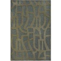 THE RUGS Villeroy & Boch 1879 Short Pile Rug Therese Polyester in Green | Size: 160 cm x 230 cm