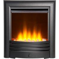 Acantha Fires & Fireplaces Acantha Amara Pebble Electric Fire in Matte Black with Remote Control