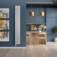 Eden Teppra 1200W Electric Vertical Radiator in White with Smart WiFi