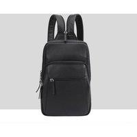 Dents Soho Leather Backpack in Jet Black
