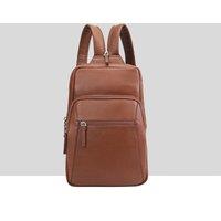 Dents Soho Leather Backpack in Camel