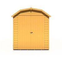 Shires Barn 10x6 DD Premium Sheds - L197.8 x W311.4 x H212.8 cm in Brown