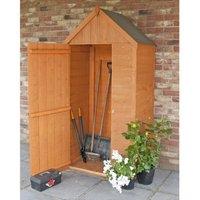 Shires Tall Tool Store Garden Shed - Dip Treated Approx 3 x 2 Feet in Brown