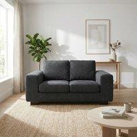 Abakus Direct Boston 2 Seater Sofa Basket Weave in Black