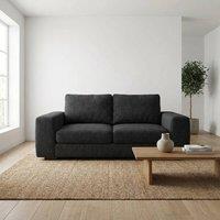 Abakus Direct Boston 3 Seater Sofa Basket Weave in Black