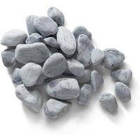 Buttercup Farm 30-60mm Silver/Grey Pebbles - Premium Aggregate Bulk Bag - 850 kilos in Grey