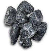 Buttercup Farm 60-100mm Black round & oval Pebbles - Aggregate Bulk Bag - 850 kilos