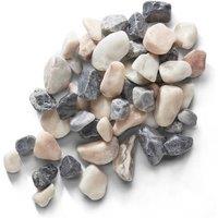 Buttercup Farm Pink/White/Grey Pebbles - 20-40mm - Premium Aggregate Bulk Bag 850 kg