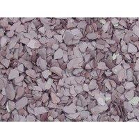 Buttercup Farm 40mm Plum Slate - Decorative Stone - Premium Aggregate Bulk Bag 850 Kg