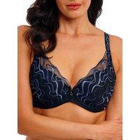 Wacoal Women's Mayumi Plunge Bra in Blue | Size: 36A