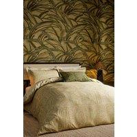 Harlequin 'Frescoes' Cotton Duvet Cover Set in Olive | Size: Single