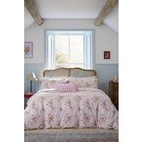 Helena Springfield 'Blossom Print' Cotton Duvet Cover Set in Pink | Size: Double