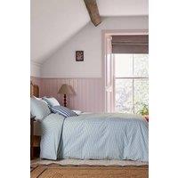 Helena Springfield 'Gingham' Cotton Duvet Cover Set in Blue | Size: Double