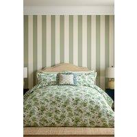 Sanderson 'Hedra' Cotton Duvet Cover Set in Green | Size: King