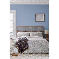 Helena Springfield 'Elmont' Cotton Duvet Cover Set in Grey | Size: Single