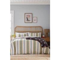 Helena Springfield 'Huntington Stripe' Cotton Duvet Cover Set | Size: Single