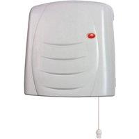 Dimplex 2KW 'Downflow Heater' IPX4 Rated with Timer in White